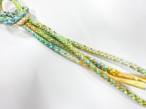 未使用品　正絹　手組帯締め